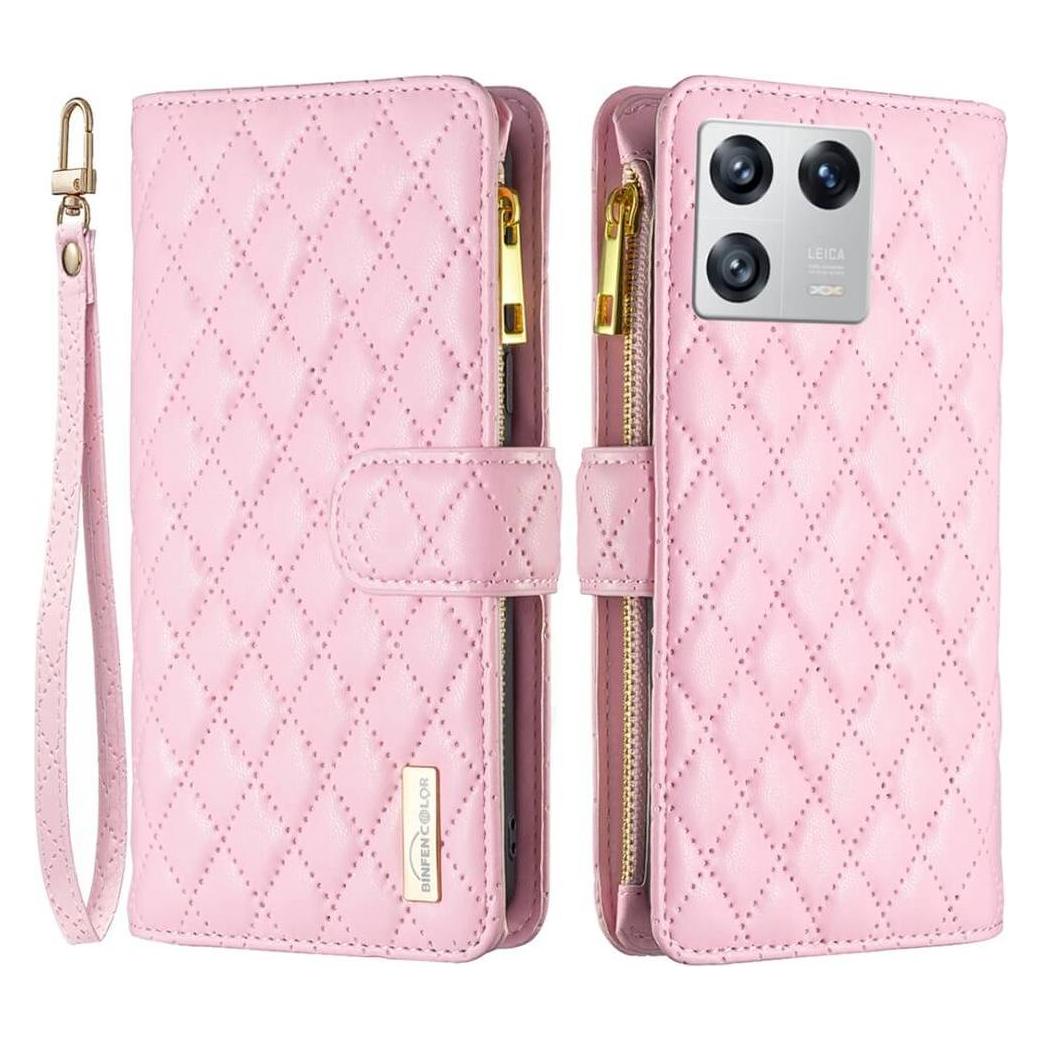 Binfen Color Xiaomi 13 - BINFEN Brieftaschen Hülle rosa (Xiaomi 13) (660122474E)