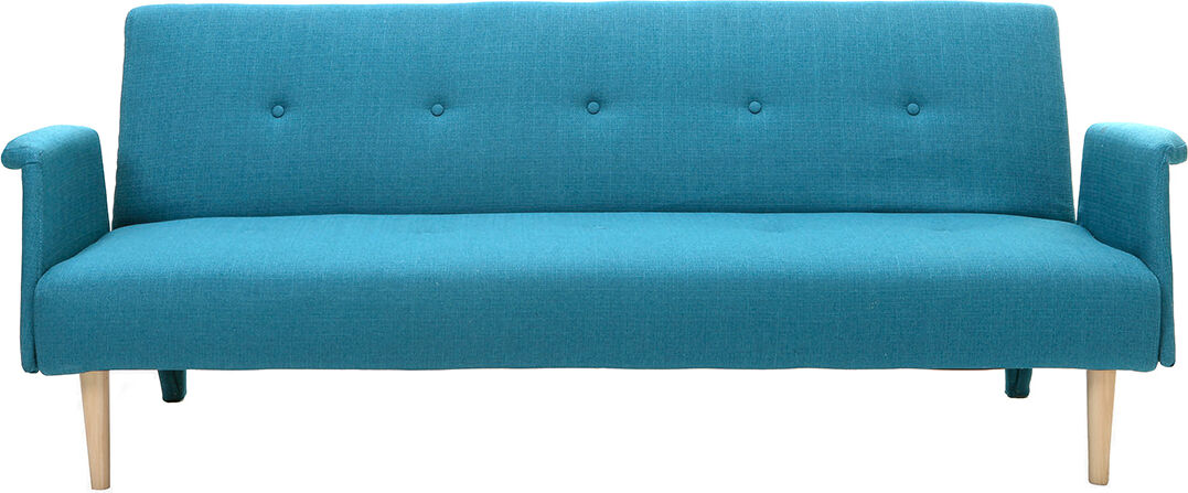 Miliboo Design-Sofa verstellbar Blau OSCAR