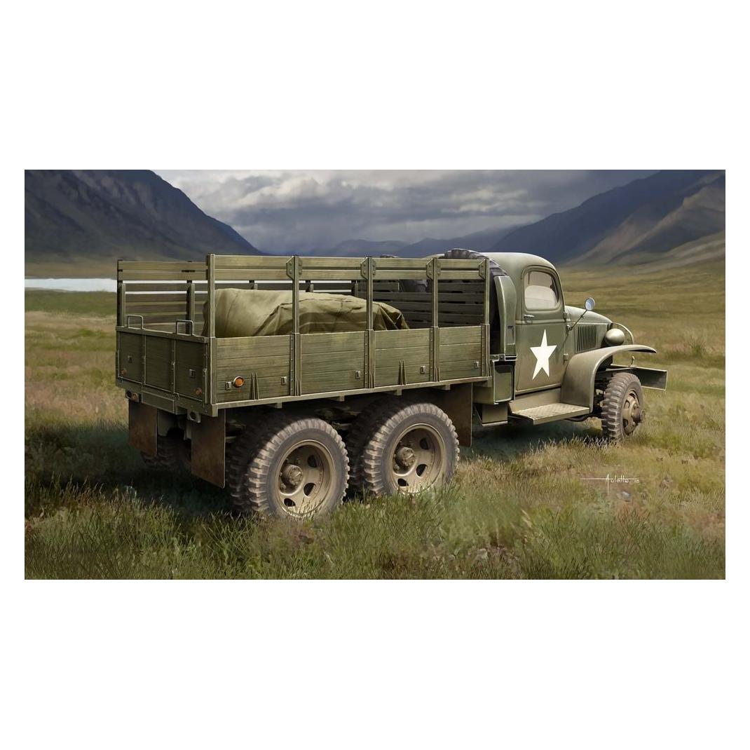 Hobby Boss US GMC CCKW-352 Wood Cargo Truck (83832)