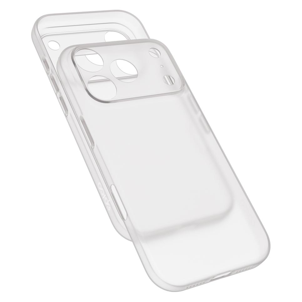 Epico AirMatte Hülle, ultradünne Schutzhülle für Apple iPhone 17 Pro Max, weiss / Rückseite (Apple iPhone 17 Pro Max) (94210101000025)