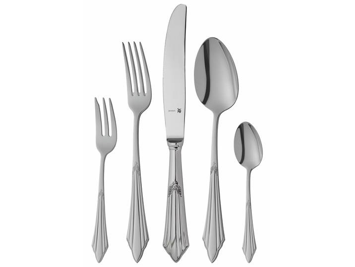 WMF Besteck 66-tlg FÄCHER, silber, Edelstahl