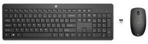 HP 235 Trådløst Mus/tastatursæt, Sort