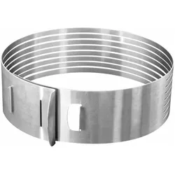 Zenker Kuchenschneidhilfe, Cake Design Utensilien, Silber