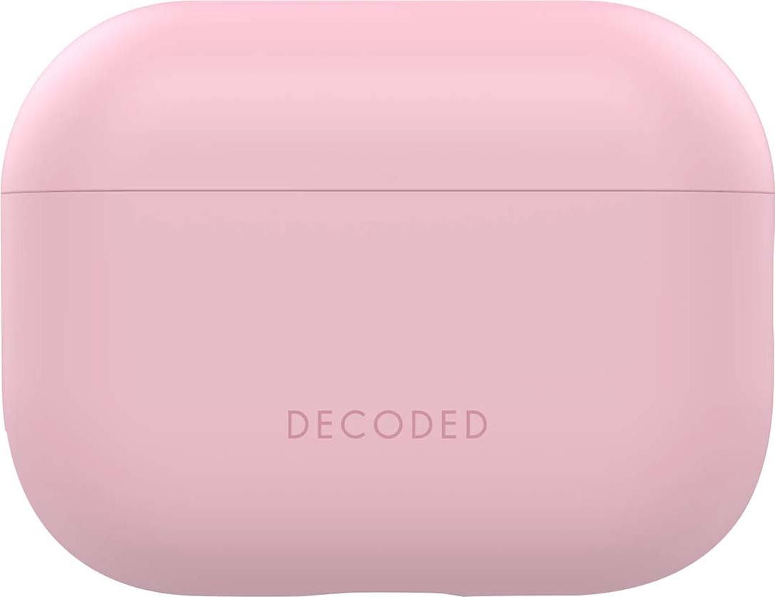 Decoded Zachte schokbestendige siliconen hoes voor AirPods Pro 3 Aircase serie roze