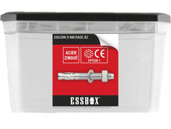Goujon Essbox Scell-it Ancrage - Øm12 Mm X 100 Mm - Boite De 25 - Ex-92051112100