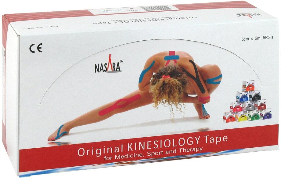 Kinesiologie Tape 5 cmx5 m rot