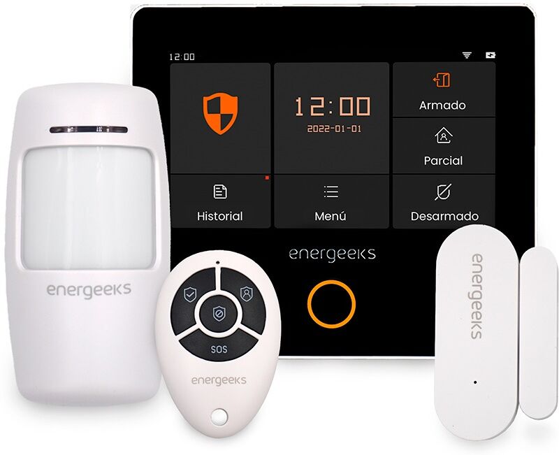 Kit Sistema de Alarme Residencial Wi-Fi Energeeks EG-AWG003