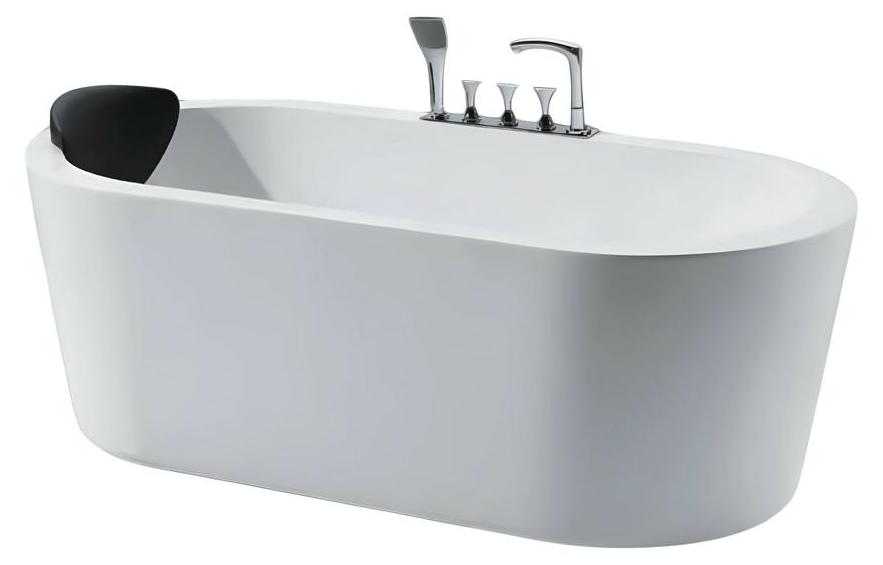 Design-Badewanne Relaxwanne Komfortwanne Luxuswanne Badewanne Bad 180x82 cm