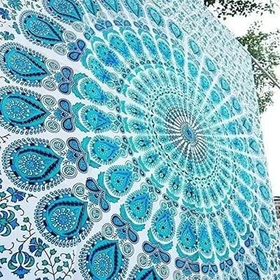 Uplift Treasures Bohemian Mandala Wall Tapestry Decor 3 59.06 39.37 In