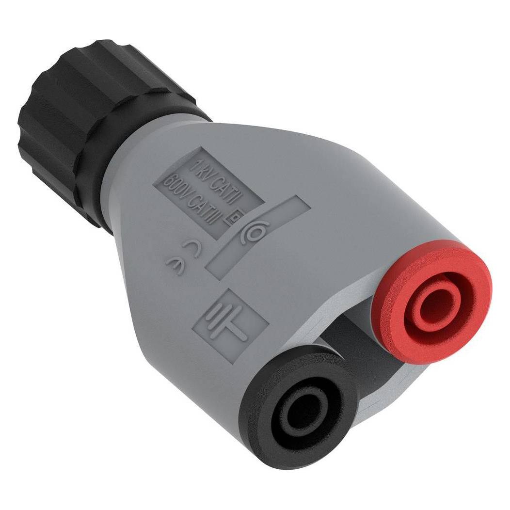 Electro PJP 7043-IEC-CD1 Messadapter BNC-Stecker - Buchse 4 mm (7043-IEC-CD1)
