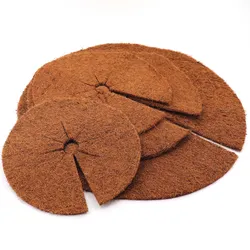 1 Kokos Mulchscheibe 30cm Kokofasermatte Kokosfaser Pflanzenschutzmatte Kokos