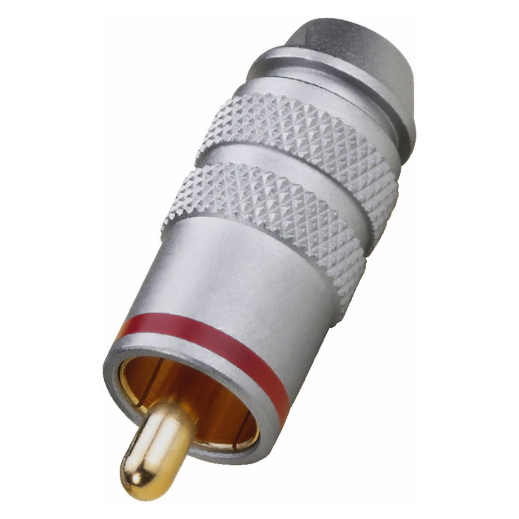 Monacor Cinch-Stecker (T-711G/RT)