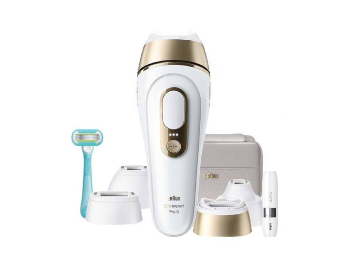 Braun Silk-expert Pro IPL PL5412 Haarentferner Weiss/Gold