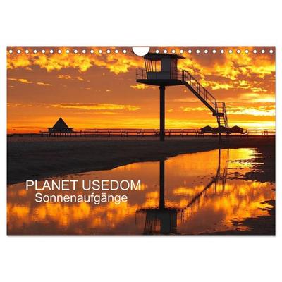 PLANET USEDOM Sonnenaufgänge (Wandkalender 2026 DIN A4 quer), CALVENDO Monatskalender