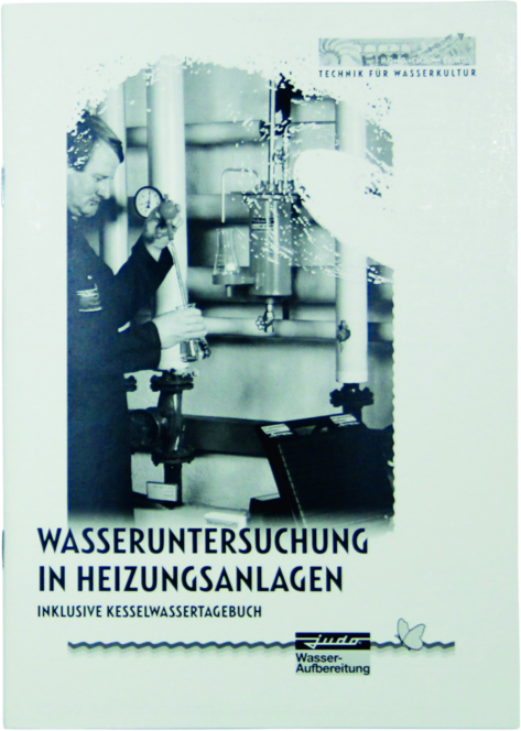Judo Kesselwassertagebuch 8690063 zur Erfassung der gemessenen Werte