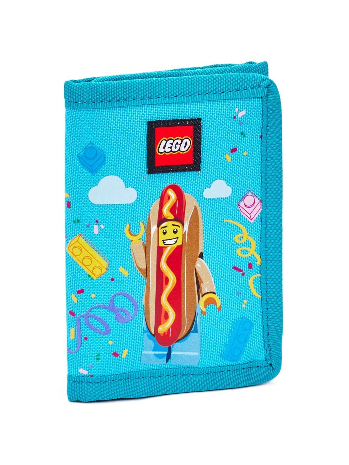LEGO Hot Dog Guy Tri-fold Wallet 11 cm × 8 cm