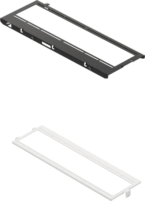 HAVN HS 420 Fan Brackets für 360 mm Radiatoren - weiß