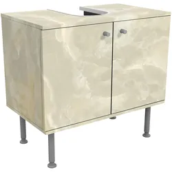WASCHBECKENUNTERSCHRANK Onyx Marmor Creme 60/55/35 cm