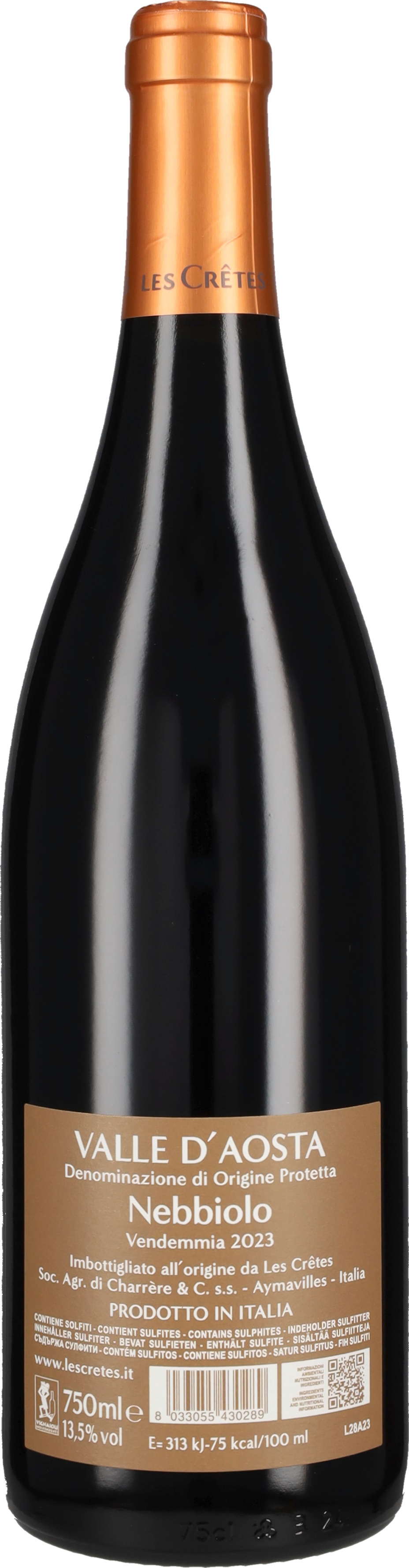 Nebbiolo Les Cretes 2023