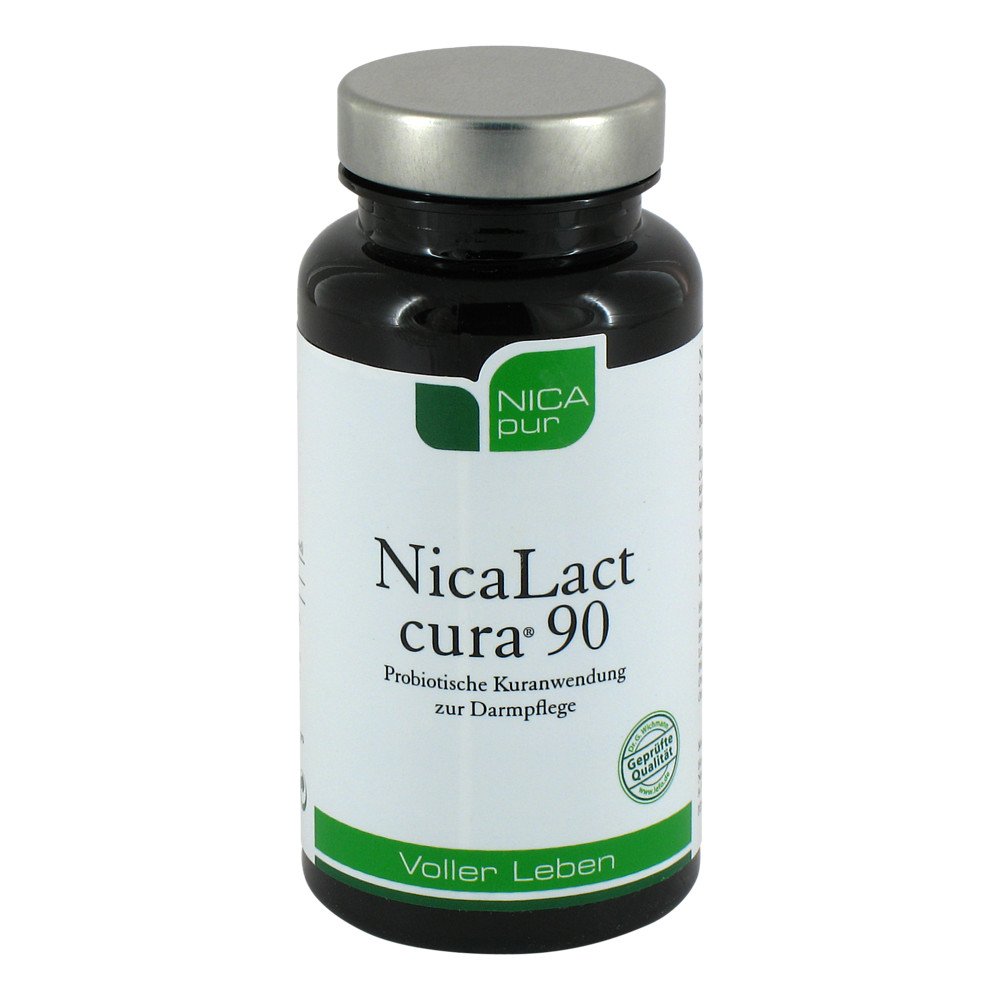 NICApur Micronutrition GmbH Nicapur Nicalact cura 90 Kapseln 06835444