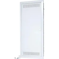 HW/UP Kommunikationsverteiler F-Tronic 4-reihig mit Montageplatte und 3-fach Steckdose F-Tronic