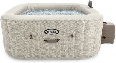 INTEX PureSpa Chevron Bubble Deluxe spa gonflable pour 6 personnes S2 28472NP