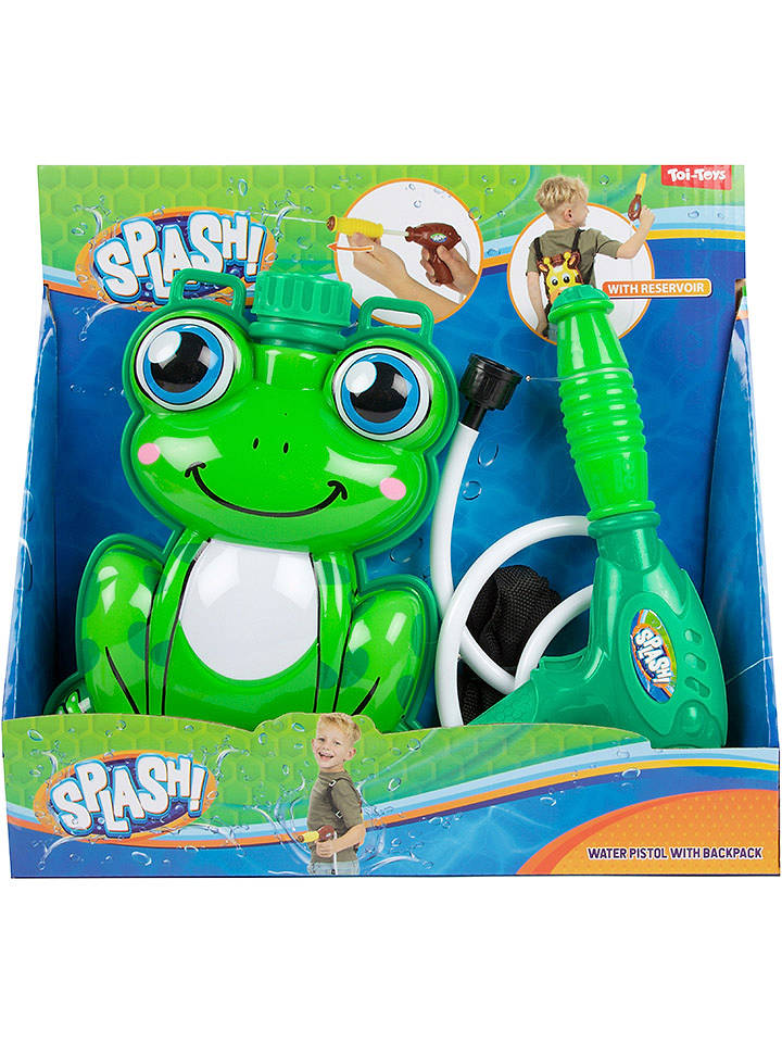 Toi-Toys Wasserpistole mit Rucksack-Reservoir - ab 3 Jahren (Überraschungsprodukt) - onesize