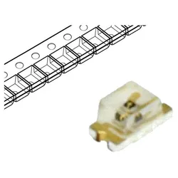 LITEON SMD LED, 0603, 71mcd, 130°, diffus, grün