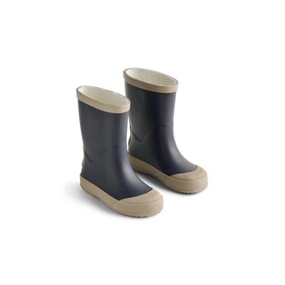 Stiefel WHEAT "WHEAT Rubber Boot Muddy", Mädchen, Gr. 32, blau (ink), Gummi, unifarben, Schuhe Stiefel