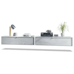 LOWBOARD Lana Fronten in Beton Oxid Optik