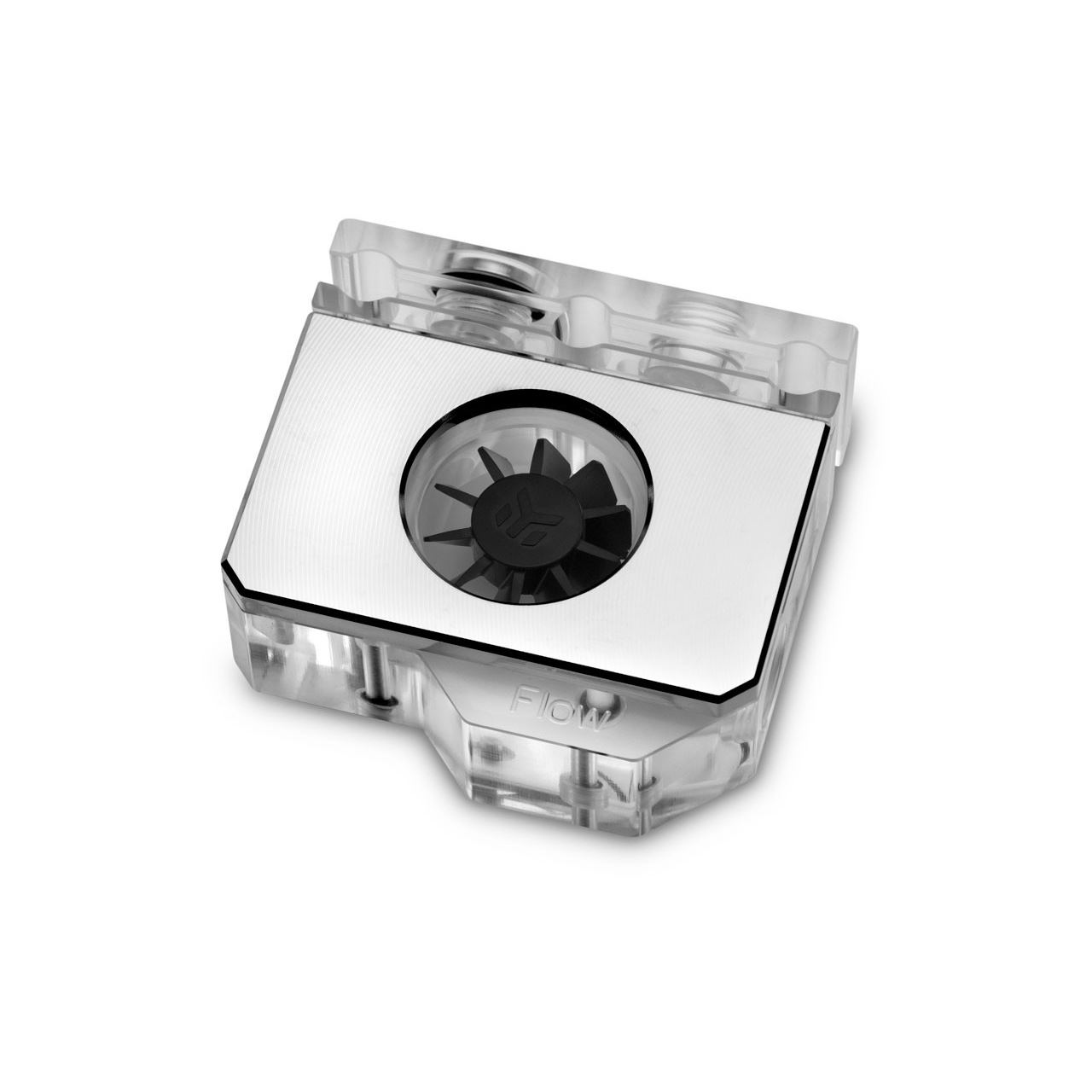 EK Water Blocks Quantum Line EK-Quantum Flow Indicator Bottom-To-Top D-RGB, Nickel, Durchflusssensor (3831109829752)