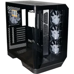 Darkflash Tech Torre Darkflash Dy570 Negra Atx (ATX, mATX, Mini-ITX), PC Gehäuse, Schwarz