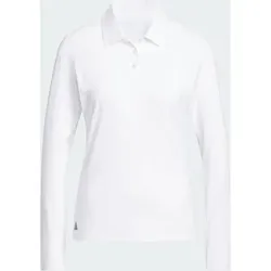 ADIDAS PERFORMANCE LONG SLEEVE POLO SHIRT, Größe XS in Weiß Weiß