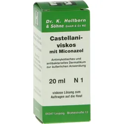 CASTELLANI viskos m. Miconazol Lösung 20 ml