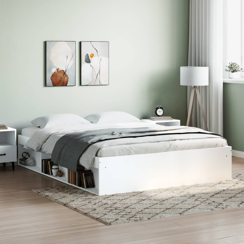 Latitude Run Afriani Bed White Kingsize (5')