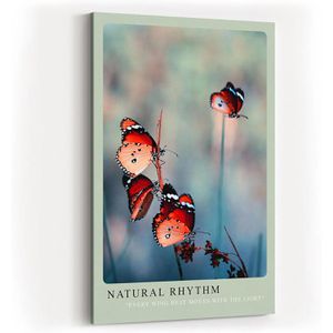 Sinus-Art Wandbild Natural Rhythm, Leinwand, Hochformat, 80 x 120 cm