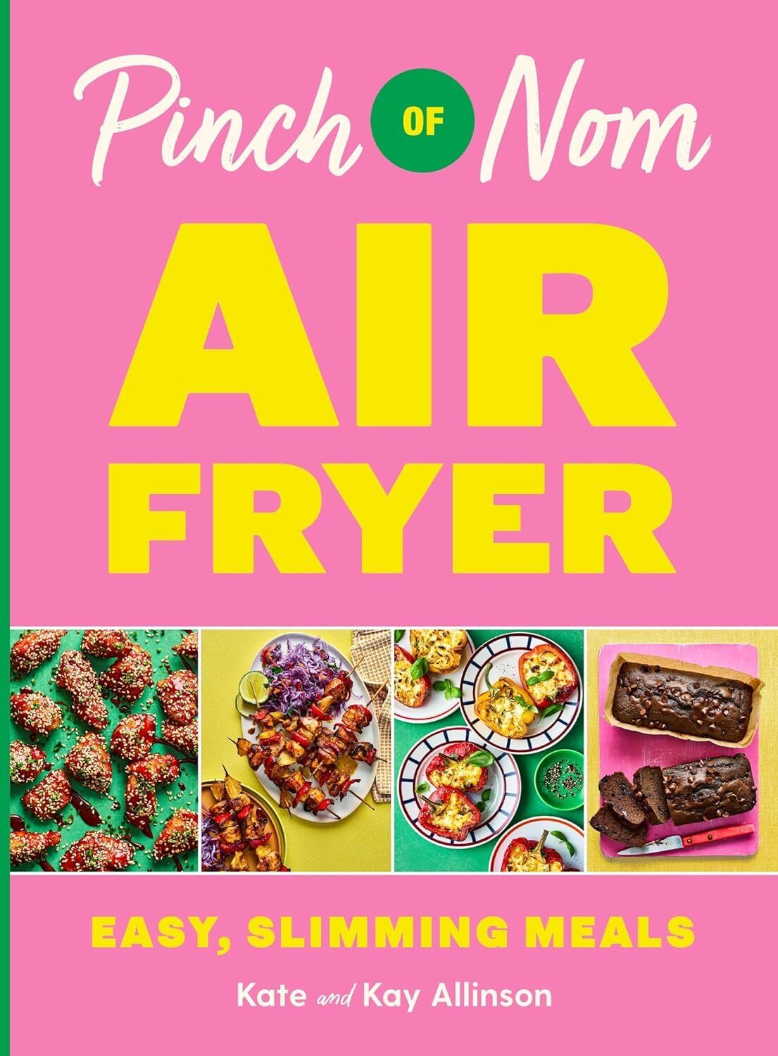 Various Publishers Pinch of Nom Air Fryer & Slim 800 Hot Air Fryer 4 Books Collection Set - Hardback & Paperback - High Protein & Fast Day Cookbooks