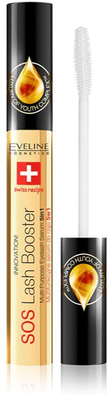 Eveline Cosmetics SOS Lash Booster erneuerndes Wachstumsserum für die Wimpern mit regenerierender Wirkung 10 ml