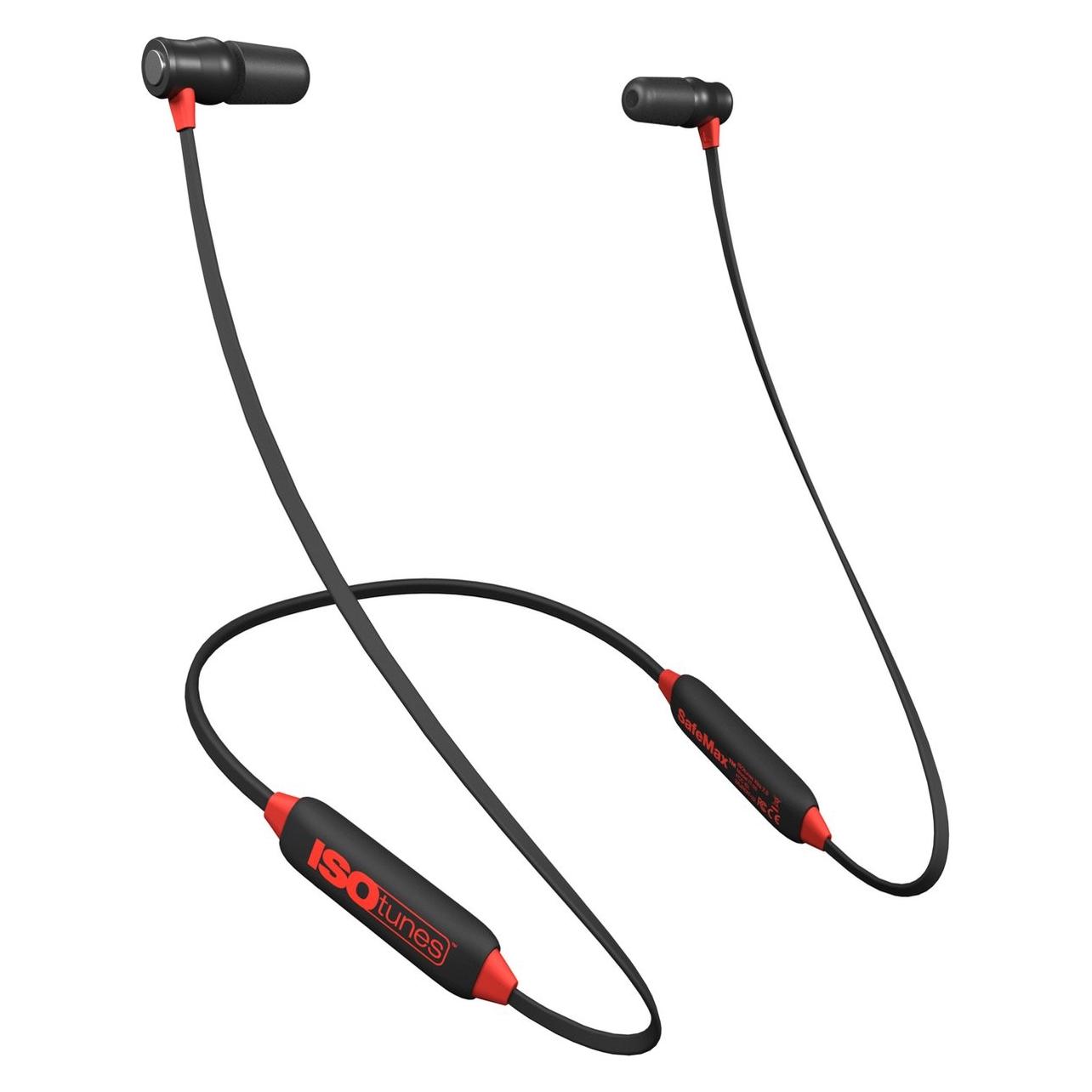 ISOtunes Hørevaern ISOt Xtra IT25 m/bøjle rød/sort (10217854)