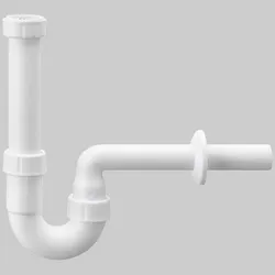 Haas Waschtisch-Röhrensiphon 1 1/4" DN32