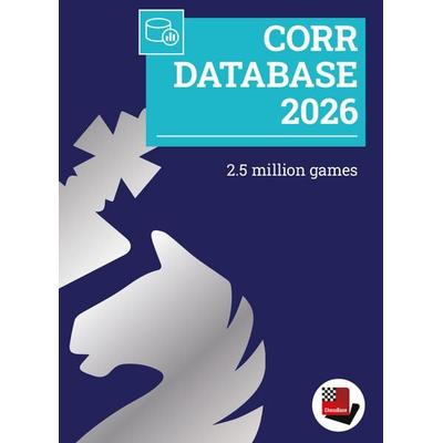 CORR Database 2026, Taschenbuch von , ChessBase GmbH, 978-3-9888405-4-7
