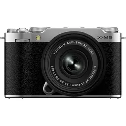 Fujifilm X-M5 silber + XC15-45mm f3.5-5.6 OIS PZ