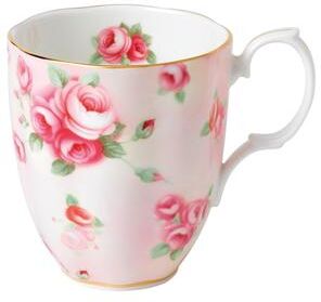 Royal Albert 100 Years 1980 Mug 14.1 oz Rose Blush