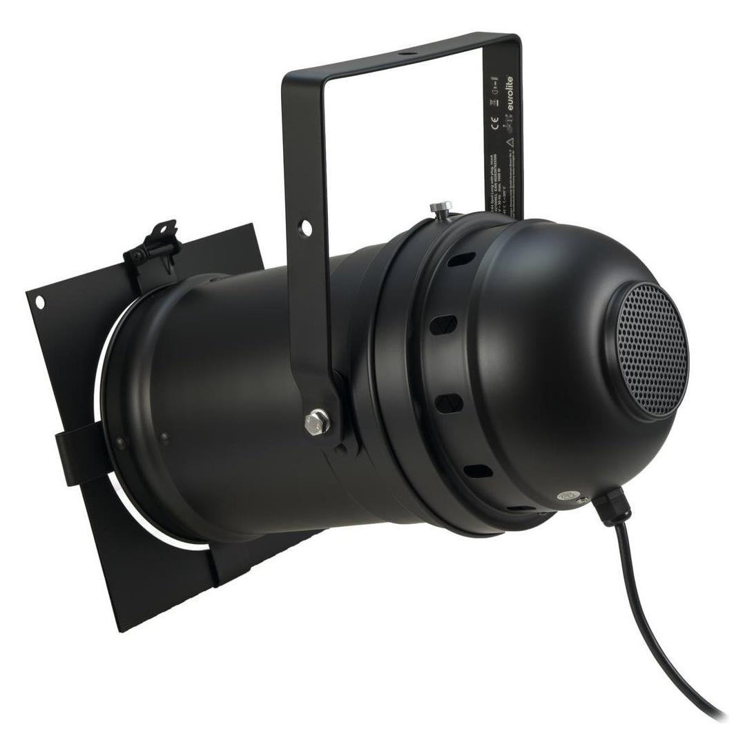 Eurolite PAR-64 Spot Long mit Stecker sw (42100963)
