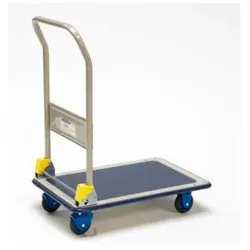 Transpak, Transportwagen, Plattformwagen Masse 740x480mm m.2 Lenk-/2 Bockrollen (150 kg)