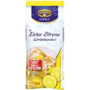 Krüger Getränkepulver Zitrone, Eistee, 1 kg