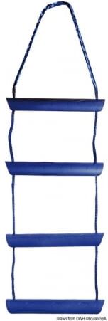 Osculati Biscaglina Scaletta corda/plastica 5 gradini