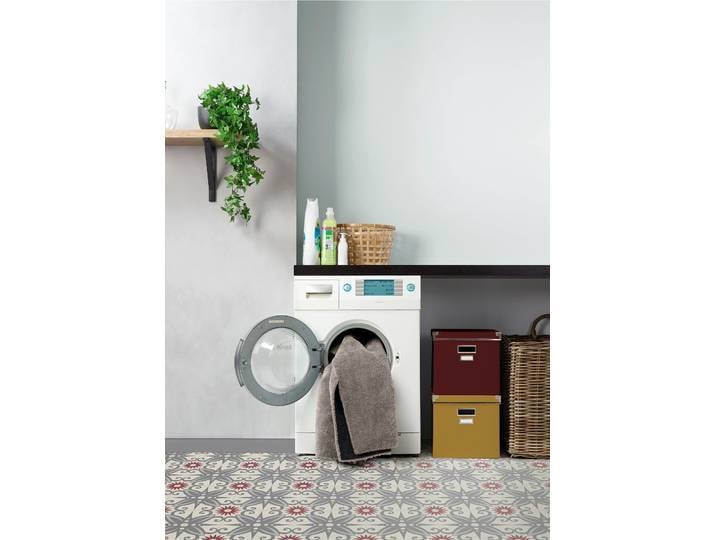 Kurzflorteppich Miral Grau 200 x 290cm Polyester