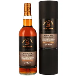 Whitlaw 8 Jahre - 2018/2026 - 1st Fill PX Sherry Butts Finish - Sig...