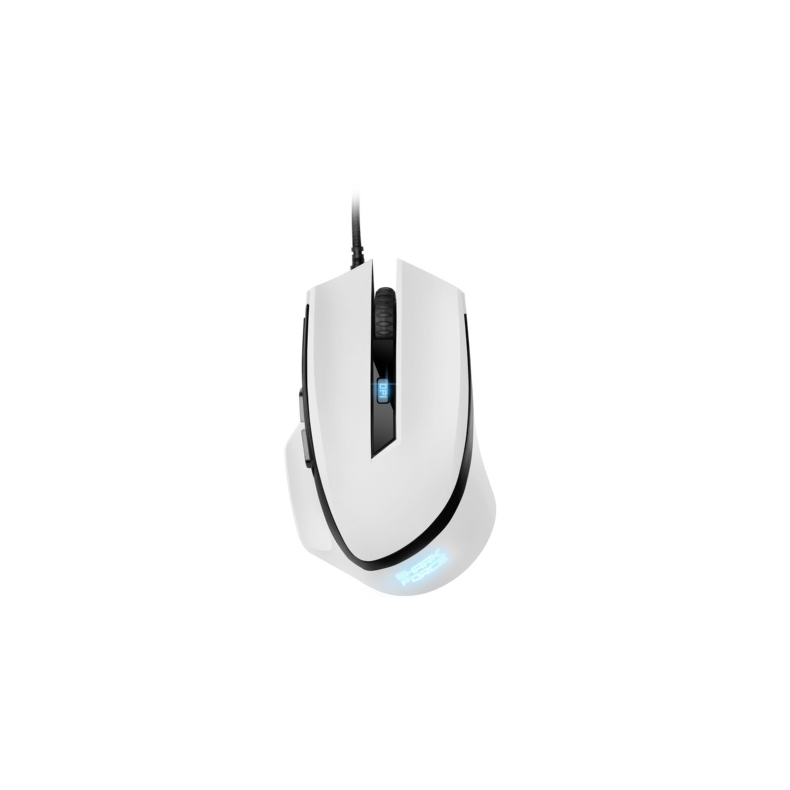 Sharkoon SHARK Force II Gaming muis, wit